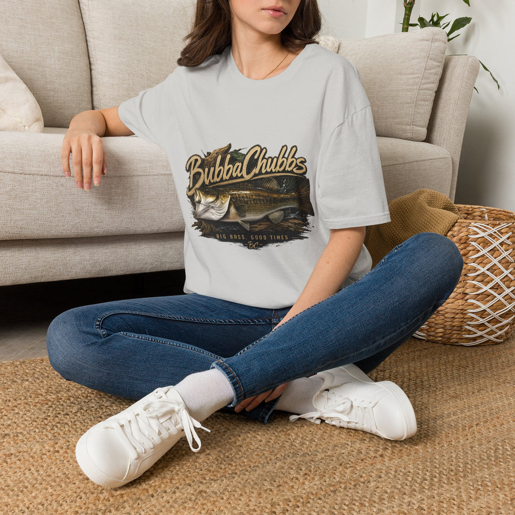 BubbaChubbs Gone Fishing Graphic Tee Printify
