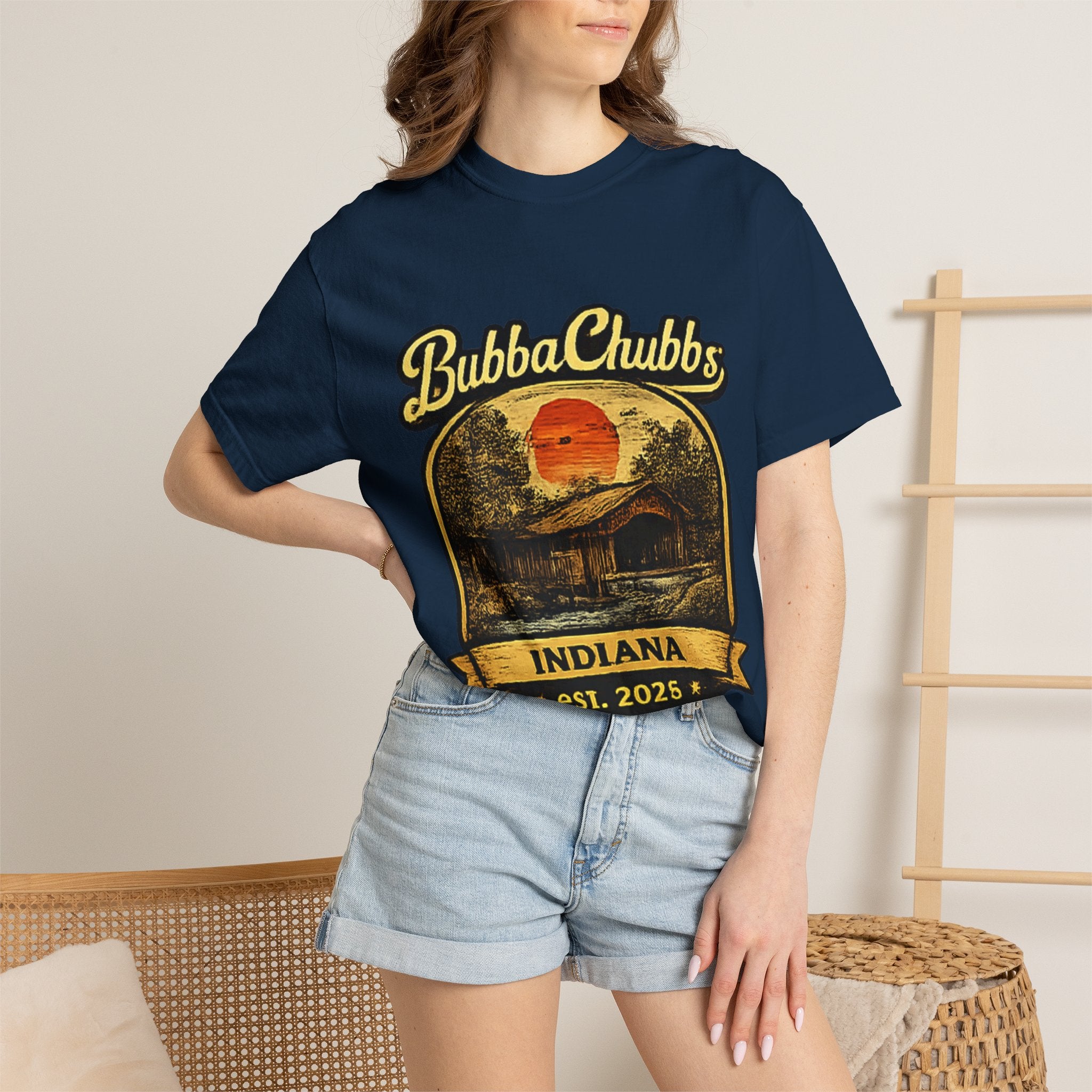 Indiana Graphic Tee | BubbaChubbs Get Out Stay Wild T-Shirt