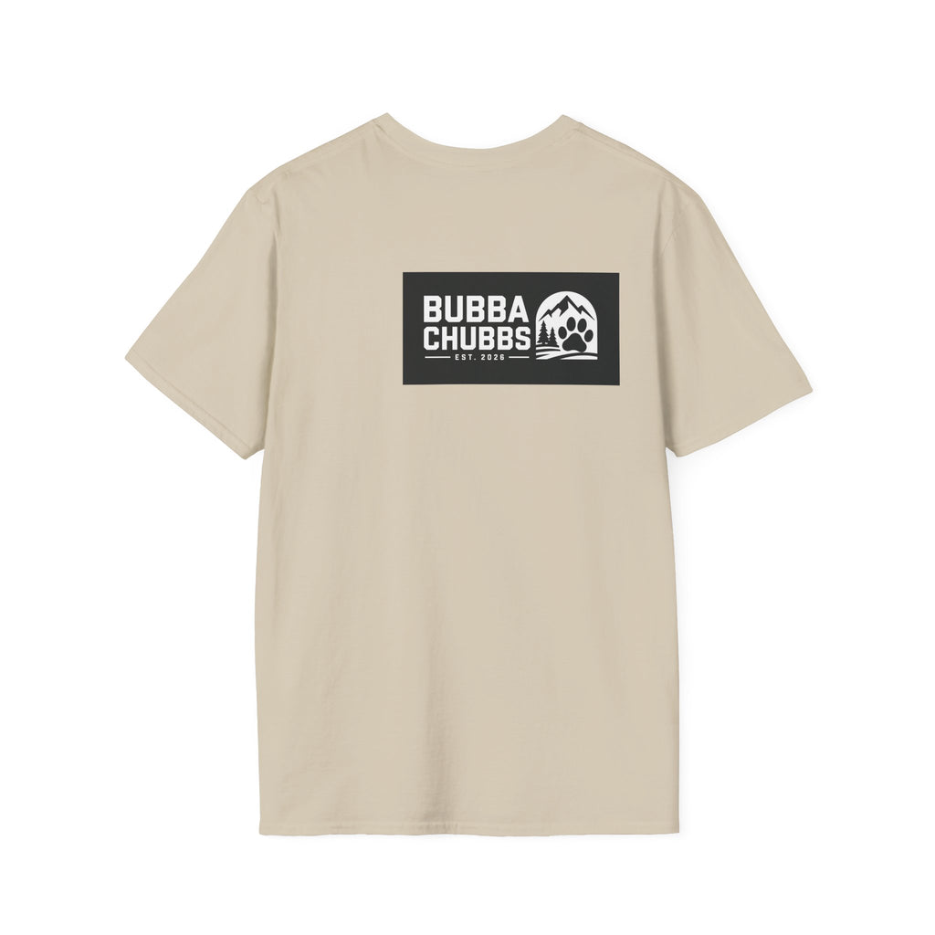 BubbaChubbs Updated Modern Back Large Logo Short-Sleeve Tee - BubbaChubbs Brand