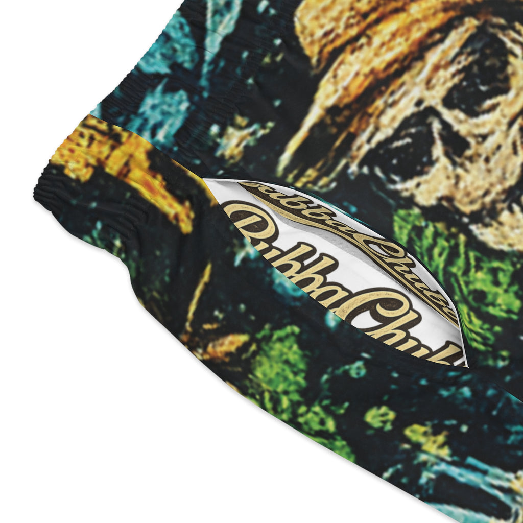 BubbaChubbs- Skull Swim Trunks (AOP) Printify