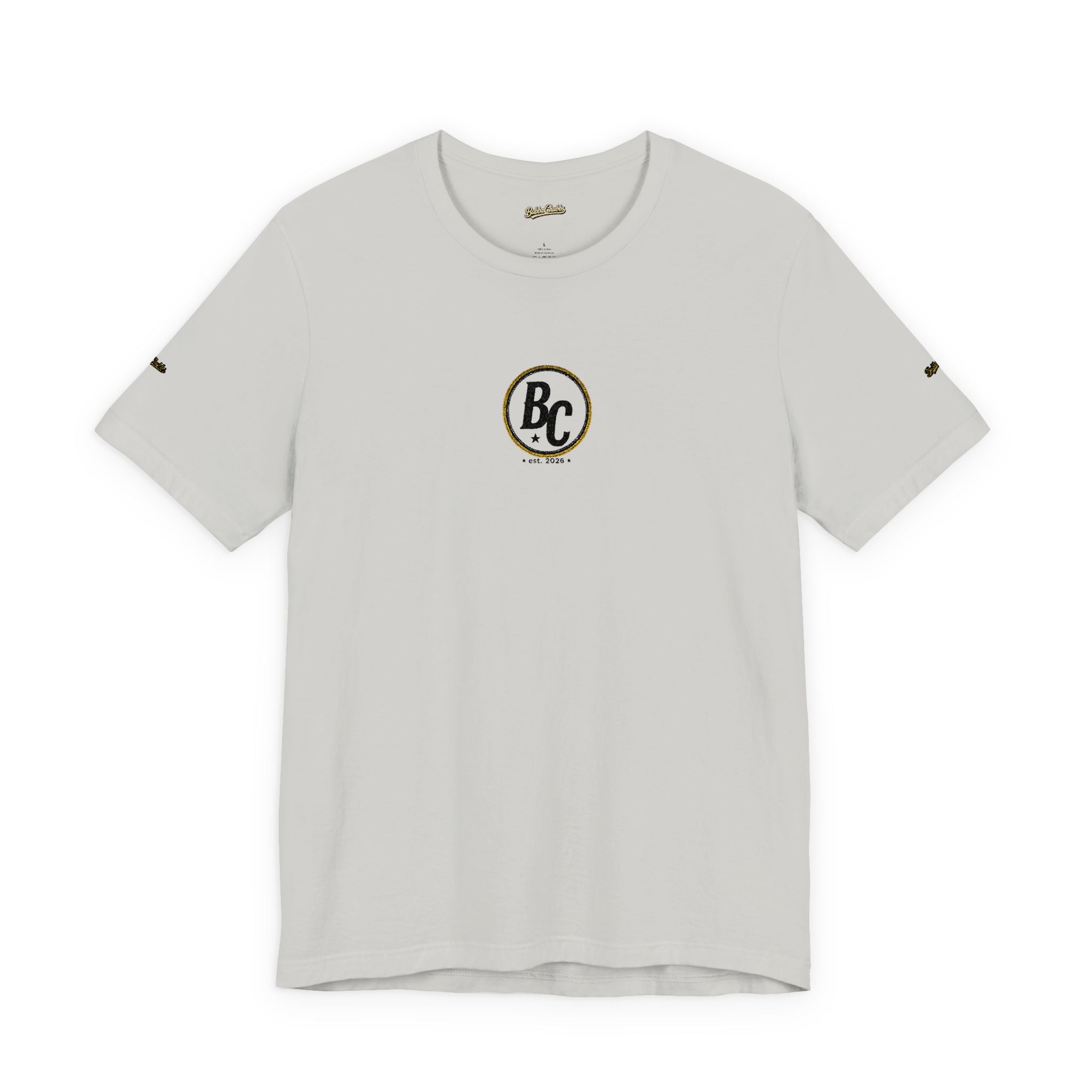 BubbaChubbs - Embroidered Logo - Unisex Jersey Short Sleeve Tee
