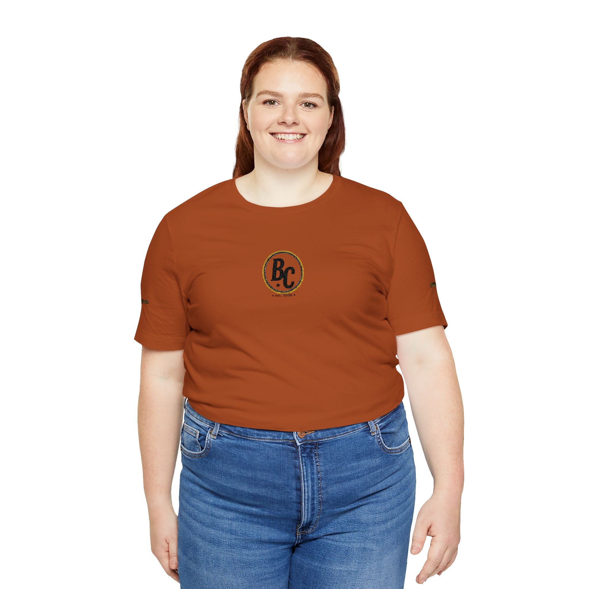 BubbaChubbs - Embroidered Logo - Unisex Jersey Short Sleeve Tee