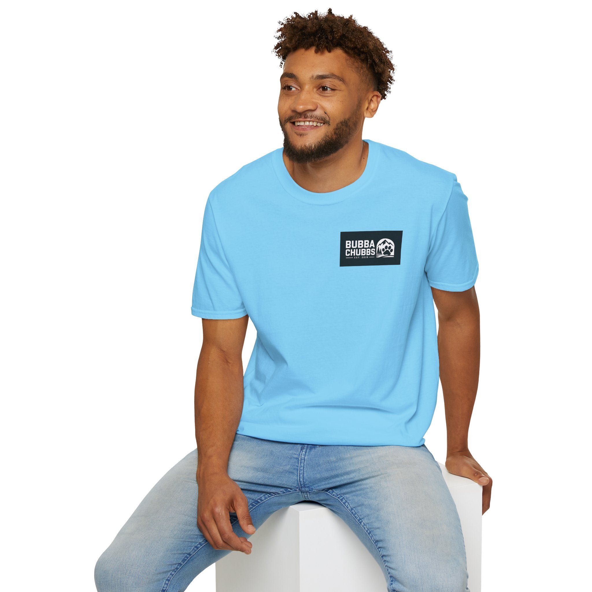 BubbaChubbs Updated Modern Logo Short-Sleeve Tee - BubbaChubbs Brand