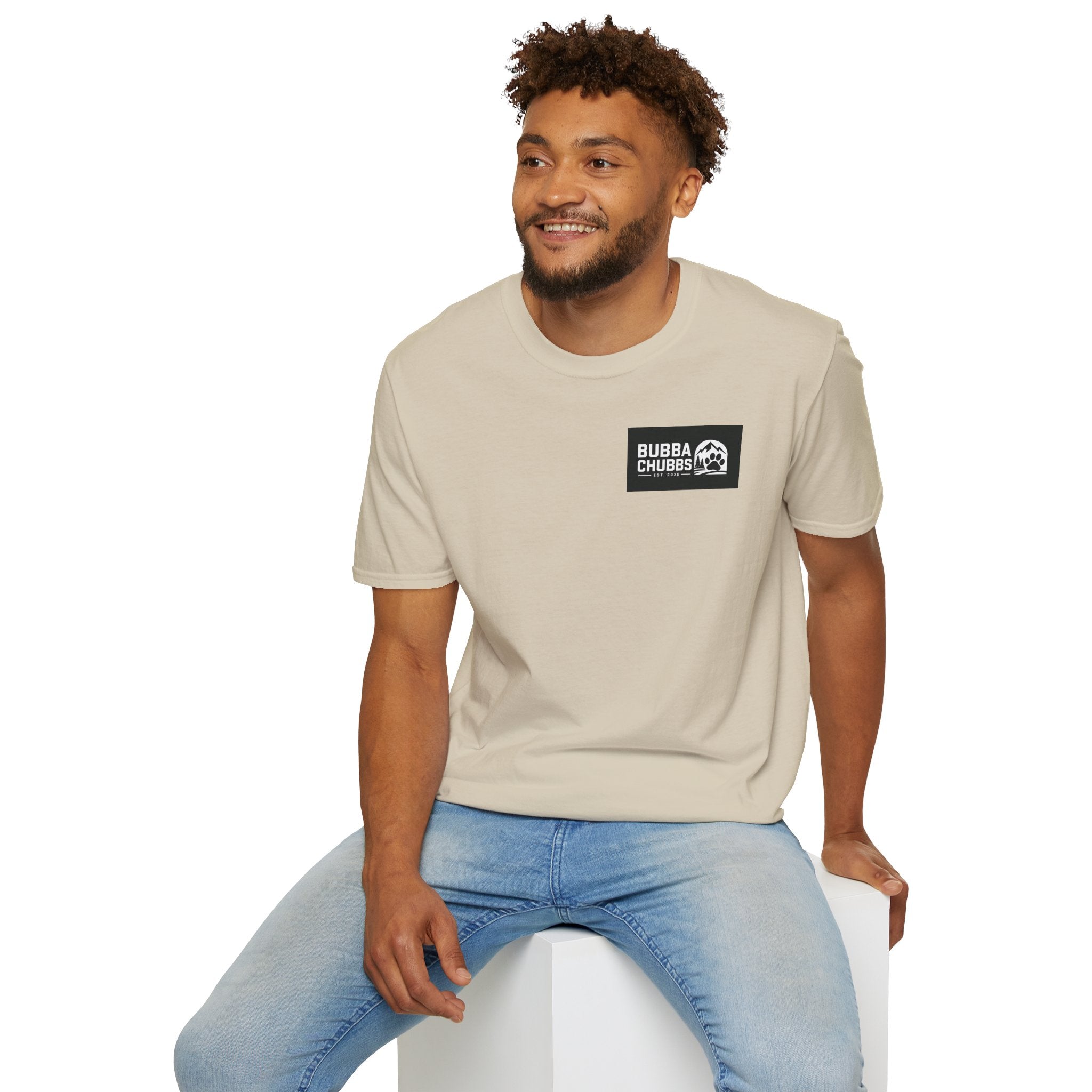 BubbaChubbs Updated Modern Logo Short-Sleeve Tee - BubbaChubbs Brand