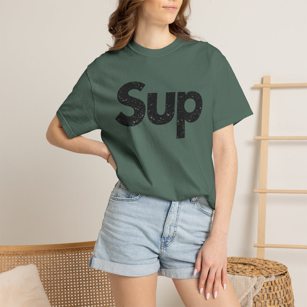 BubbaChubbs Sup Black Lettering Tee - BubbaChubbs Brand