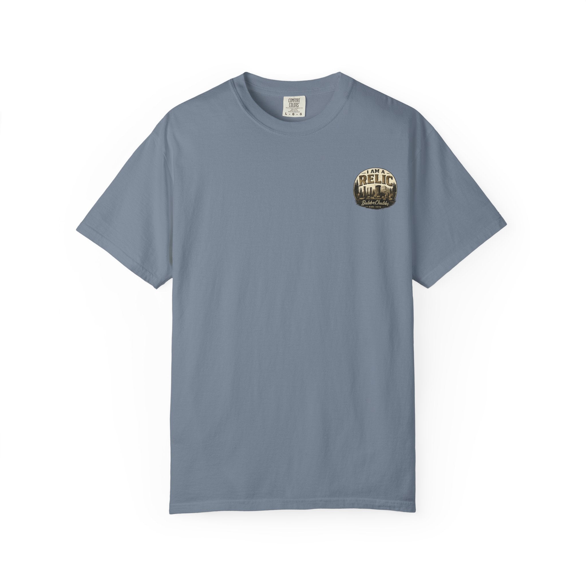 BubbaChubbs Minimal I am Relic Tee - BubbaChubbs Brand