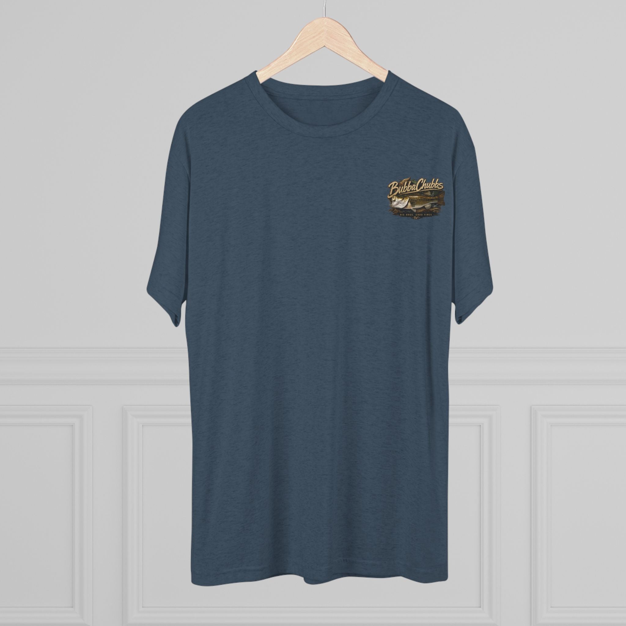 BubbaChubbs Bass Eli Minimalist Logo Tee — Adventure Outdoor Crew Shirt Printify