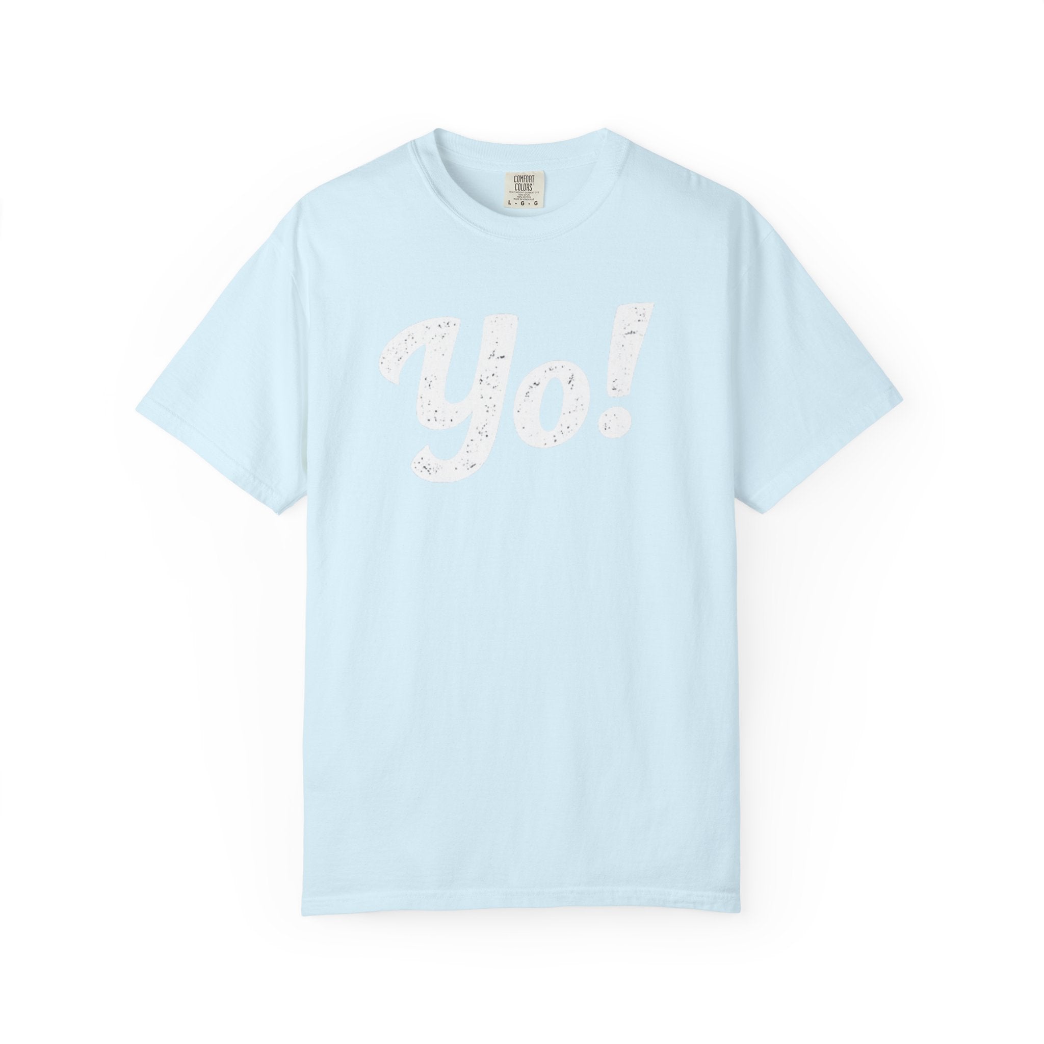BubbaChubbs Yo! White Lettering Tee - BubbaChubbs Brand
