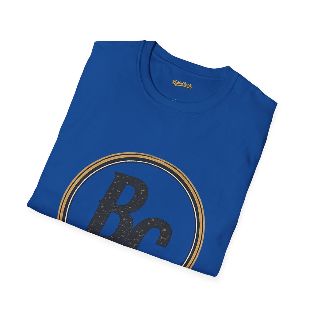 BubbaChubbs Logo Simple No Back Graphic Tee Printify