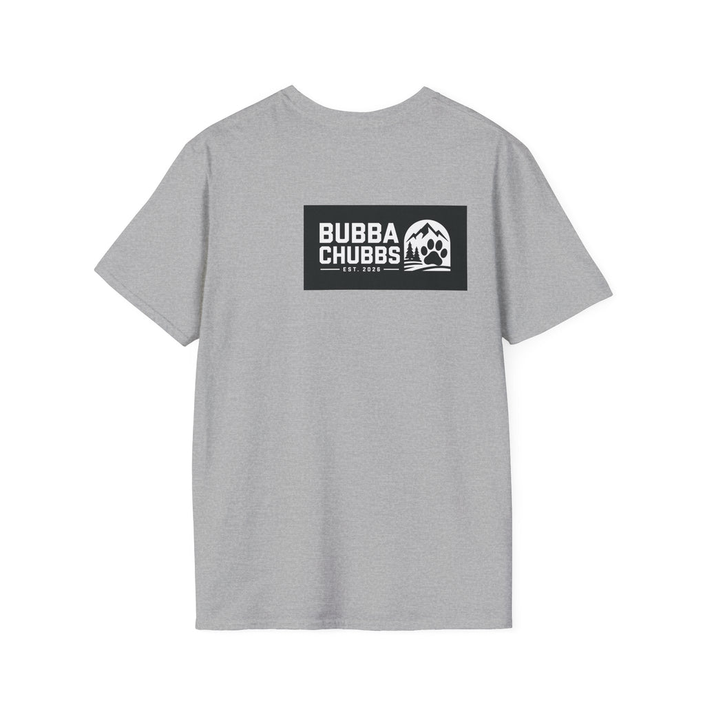 BubbaChubbs Updated Modern Back Large Logo Short-Sleeve Tee - BubbaChubbs Brand