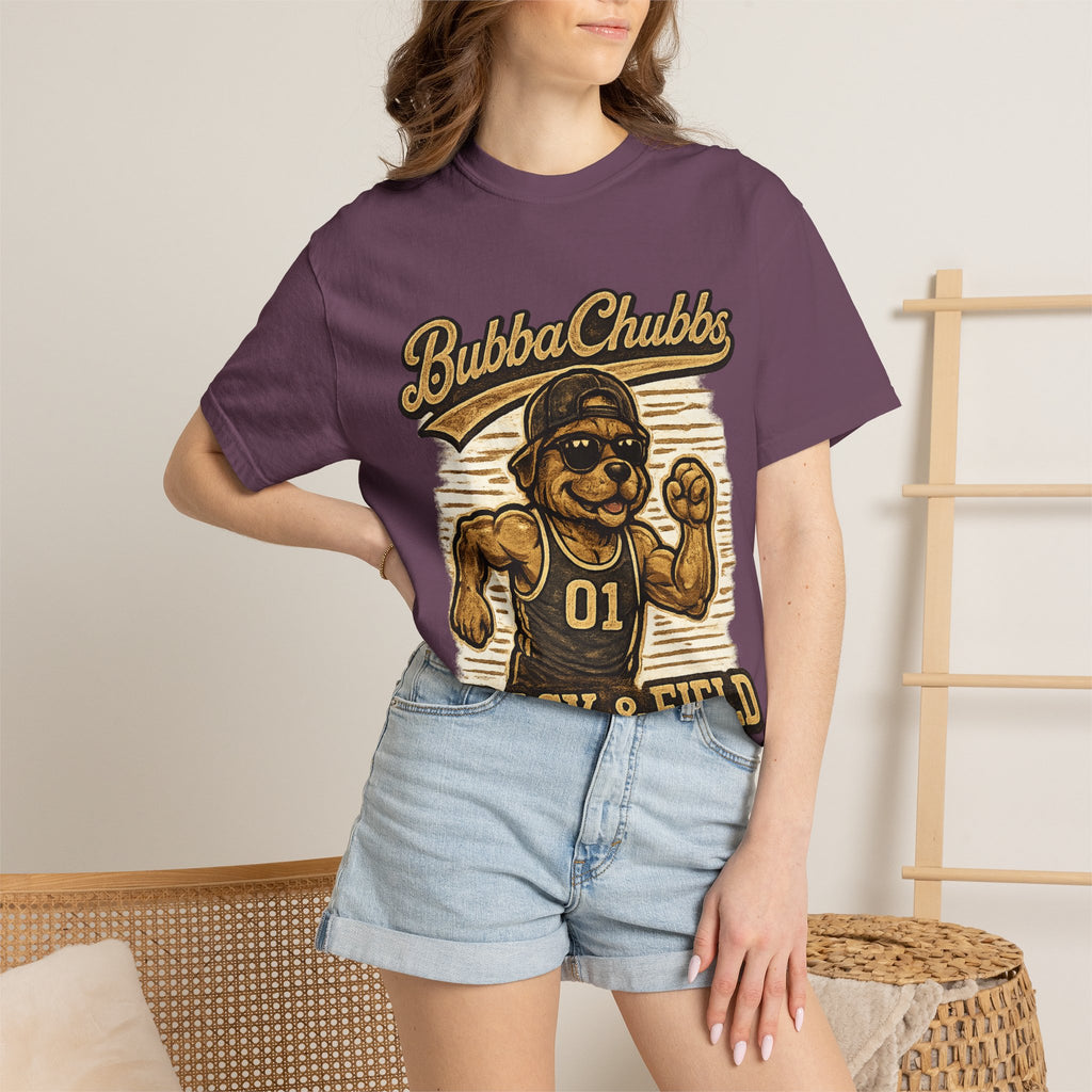 Track & Field Graphic Tee | BubbaChubbs Get Out Stay Wild T-Shirt