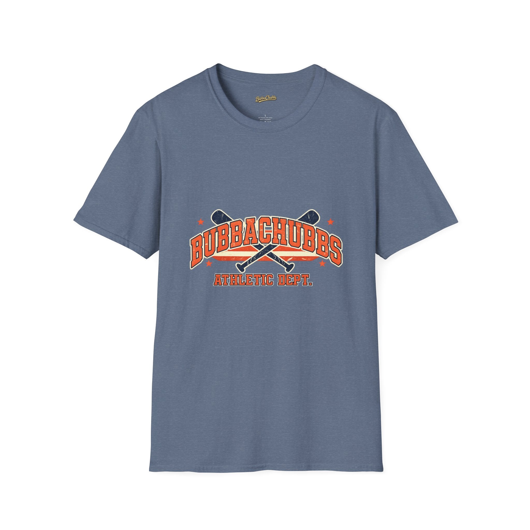 BubbaChubbs Athletic Logo Only T-Shirt Printify