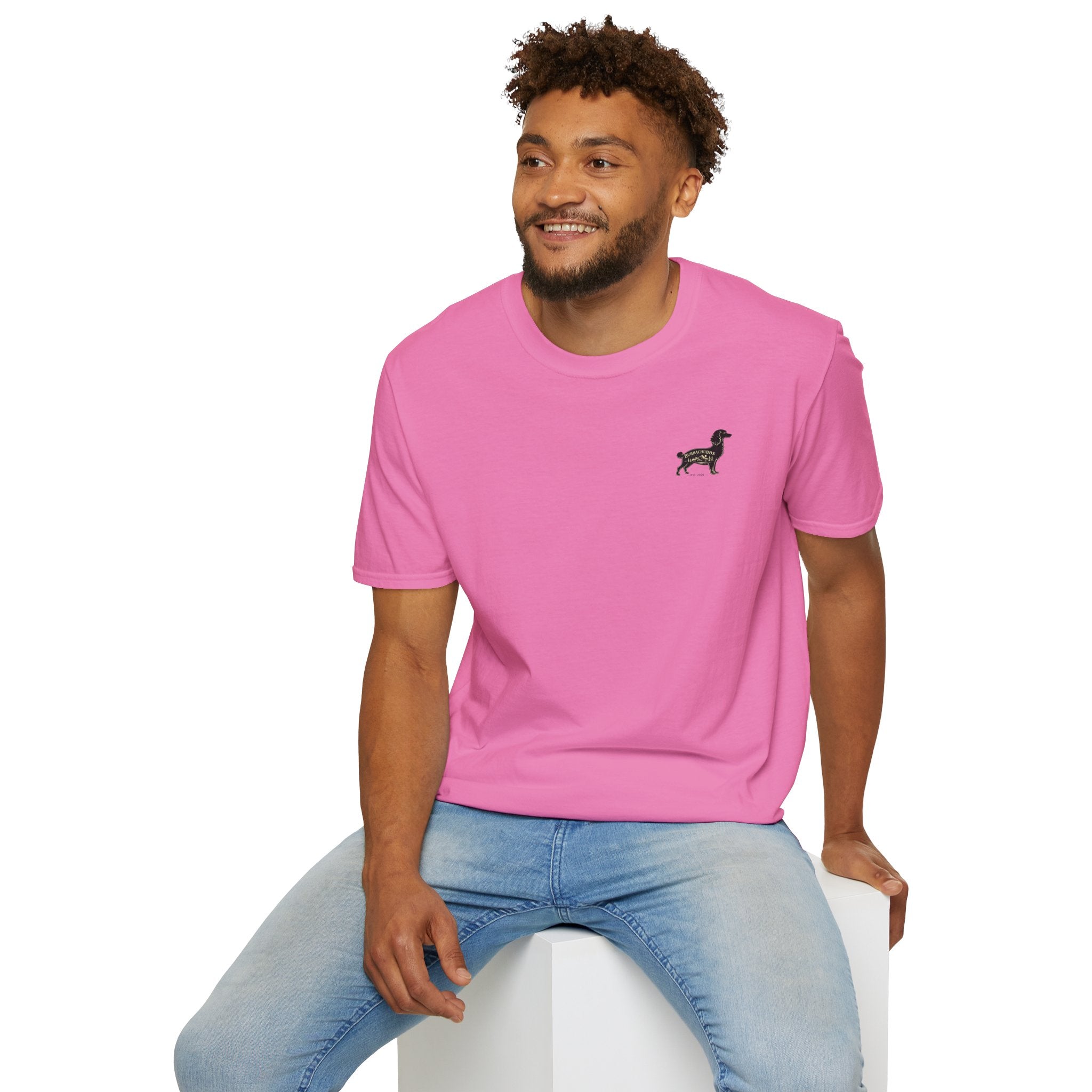 BubbaChubbs Himself Proud Chest Logo Short-Sleeve Tee - BubbaChubbs Brand