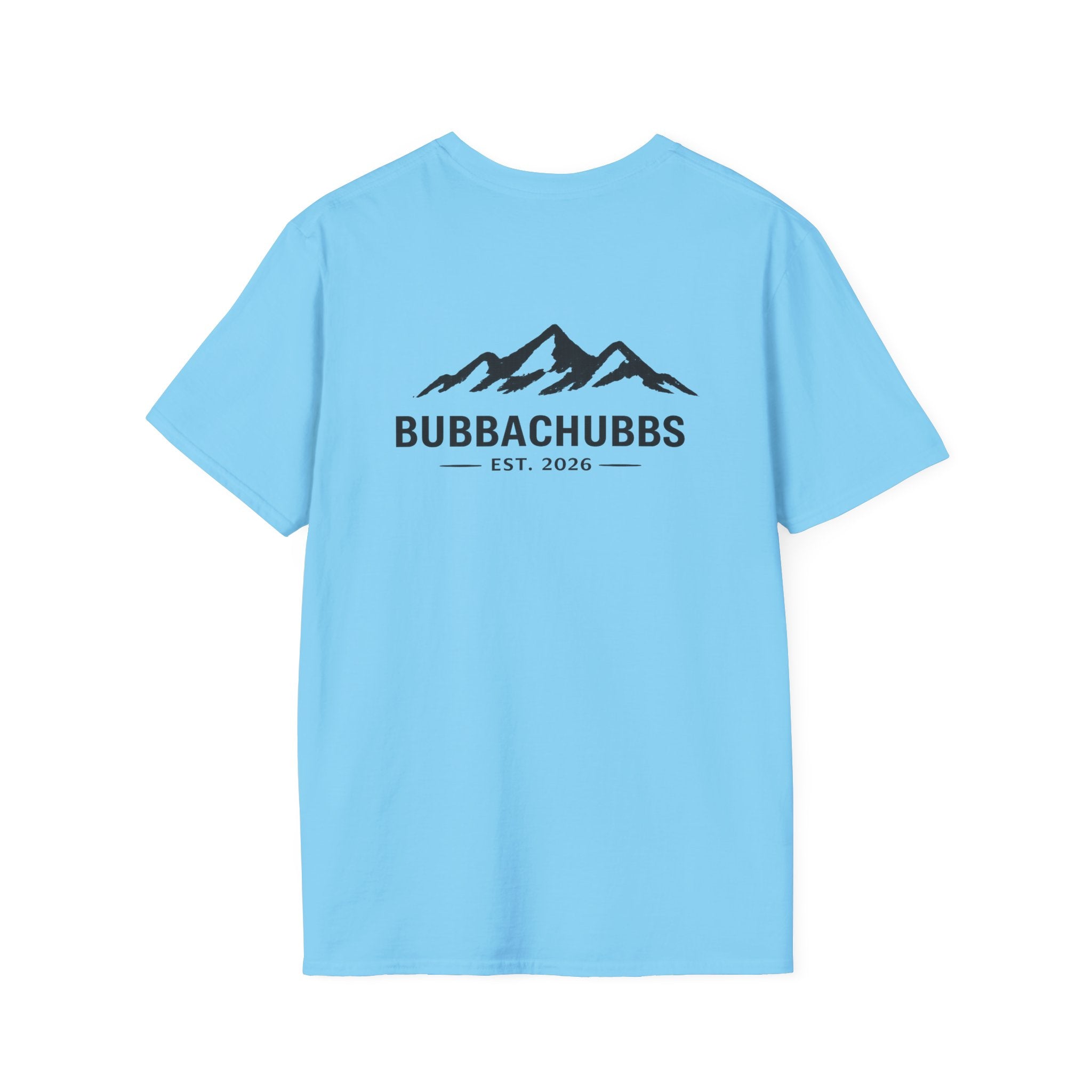 BubbaChubbs Mountain View Back Short-Sleeve Tee - BubbaChubbs Brand