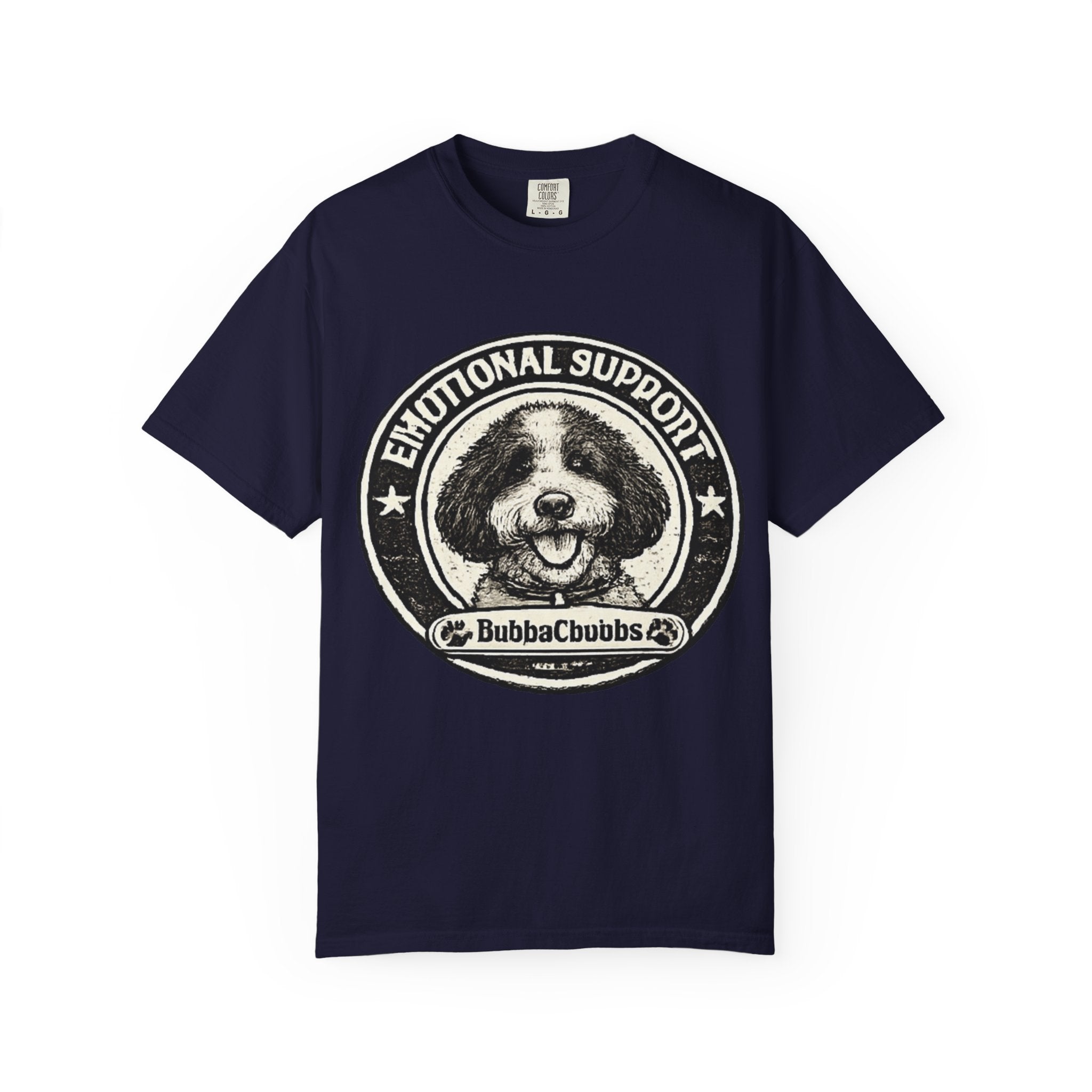 BubbaChubbs Doodle Vintage Emotional Support Style Tee - BubbaChubbs Brand