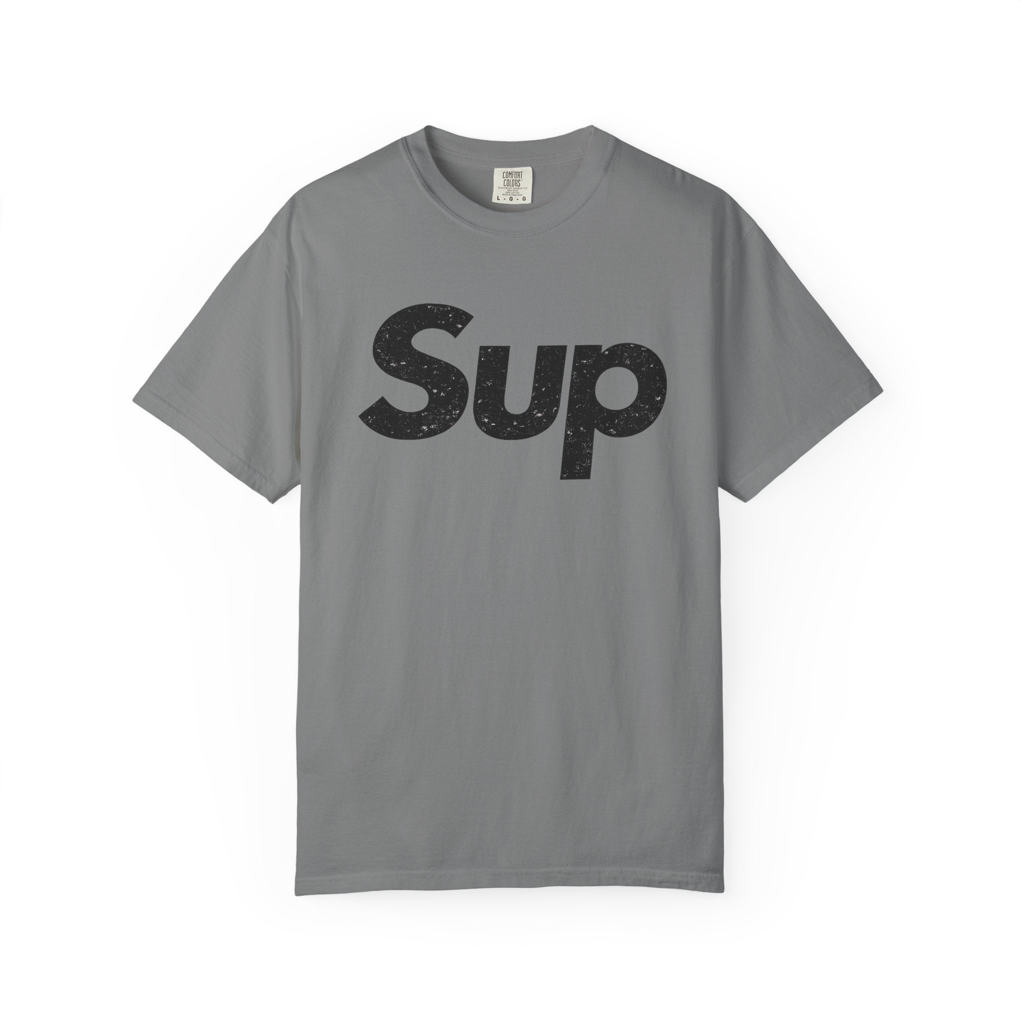 BubbaChubbs Sup Black Lettering Tee - BubbaChubbs Brand