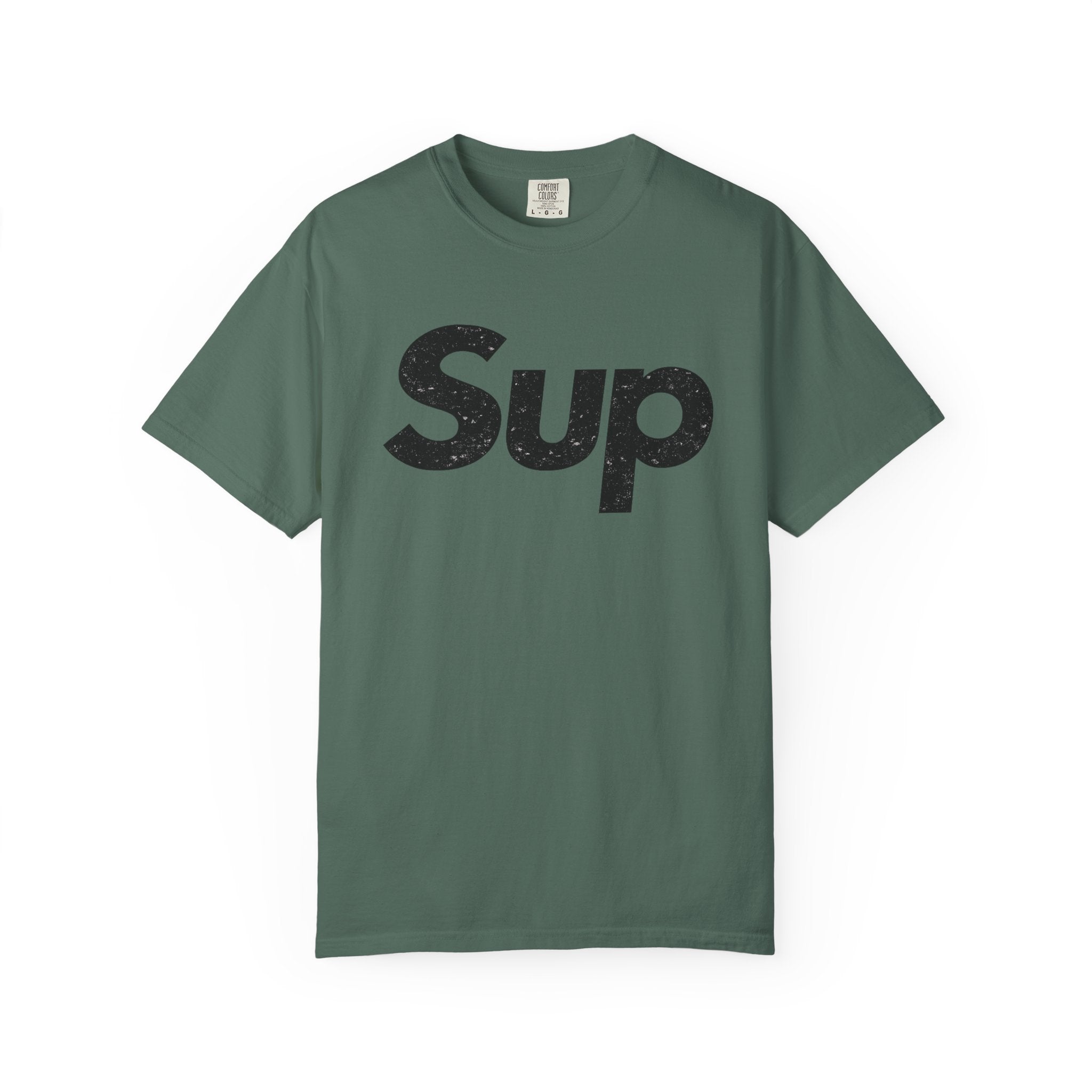 BubbaChubbs Sup Black Lettering Tee - BubbaChubbs Brand