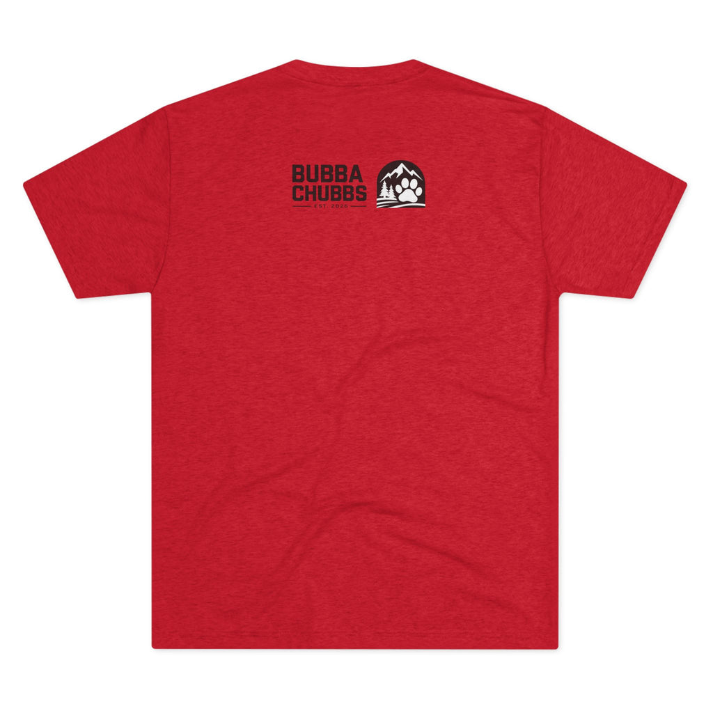 BubbaChubbs Mountains Paw — Adventure Outdoor Crew Shirt - BubbaChubbs Brand