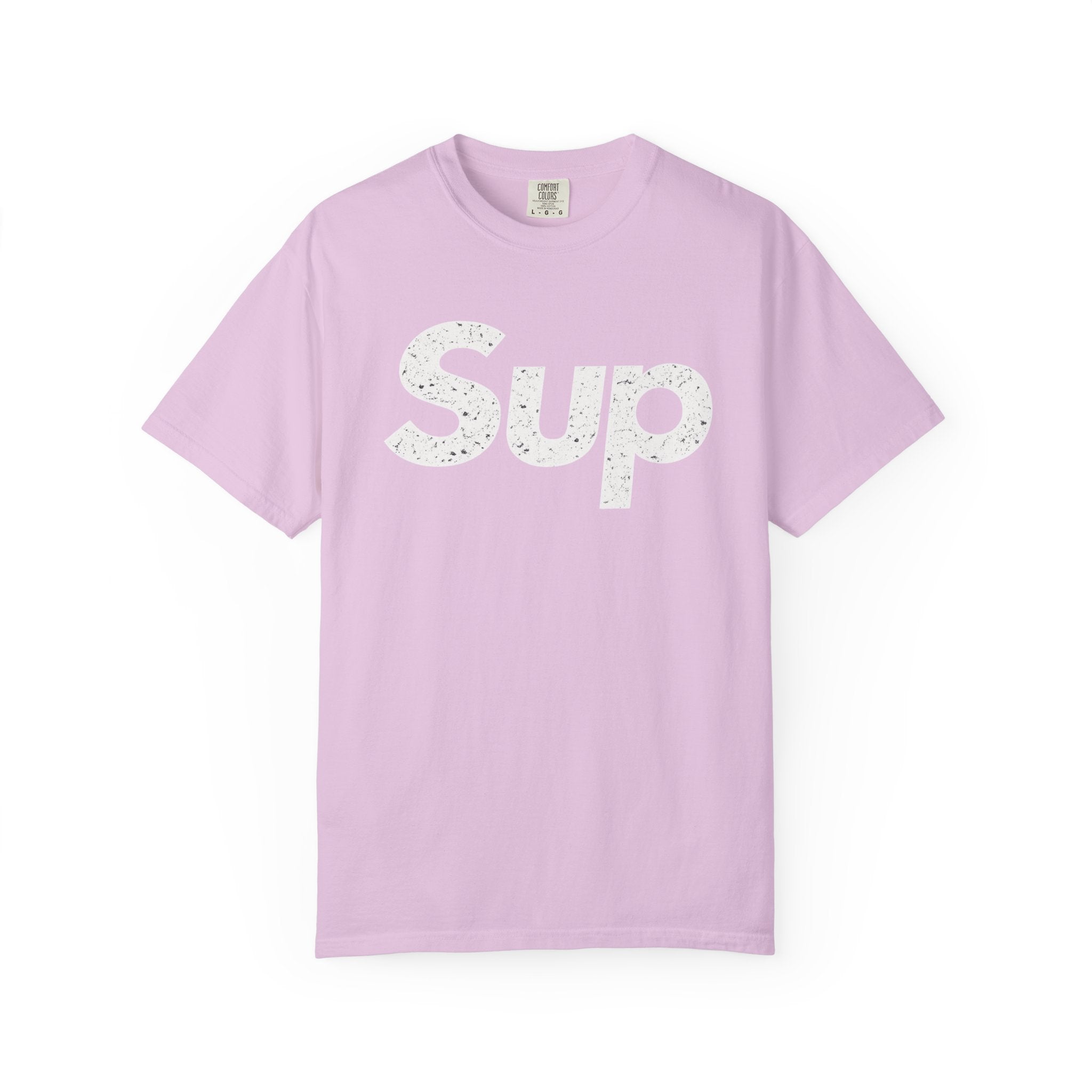 BubbaChubbs Sup White Lettering Tee - BubbaChubbs Brand