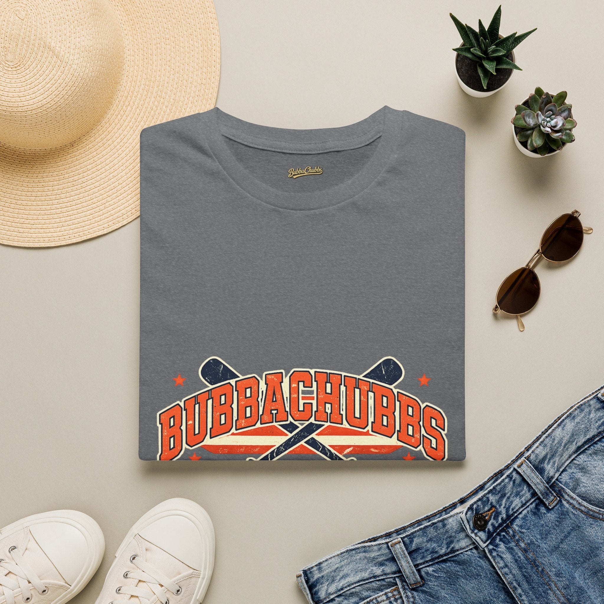 BubbaChubbs Athletic Logo Only T-Shirt Printify