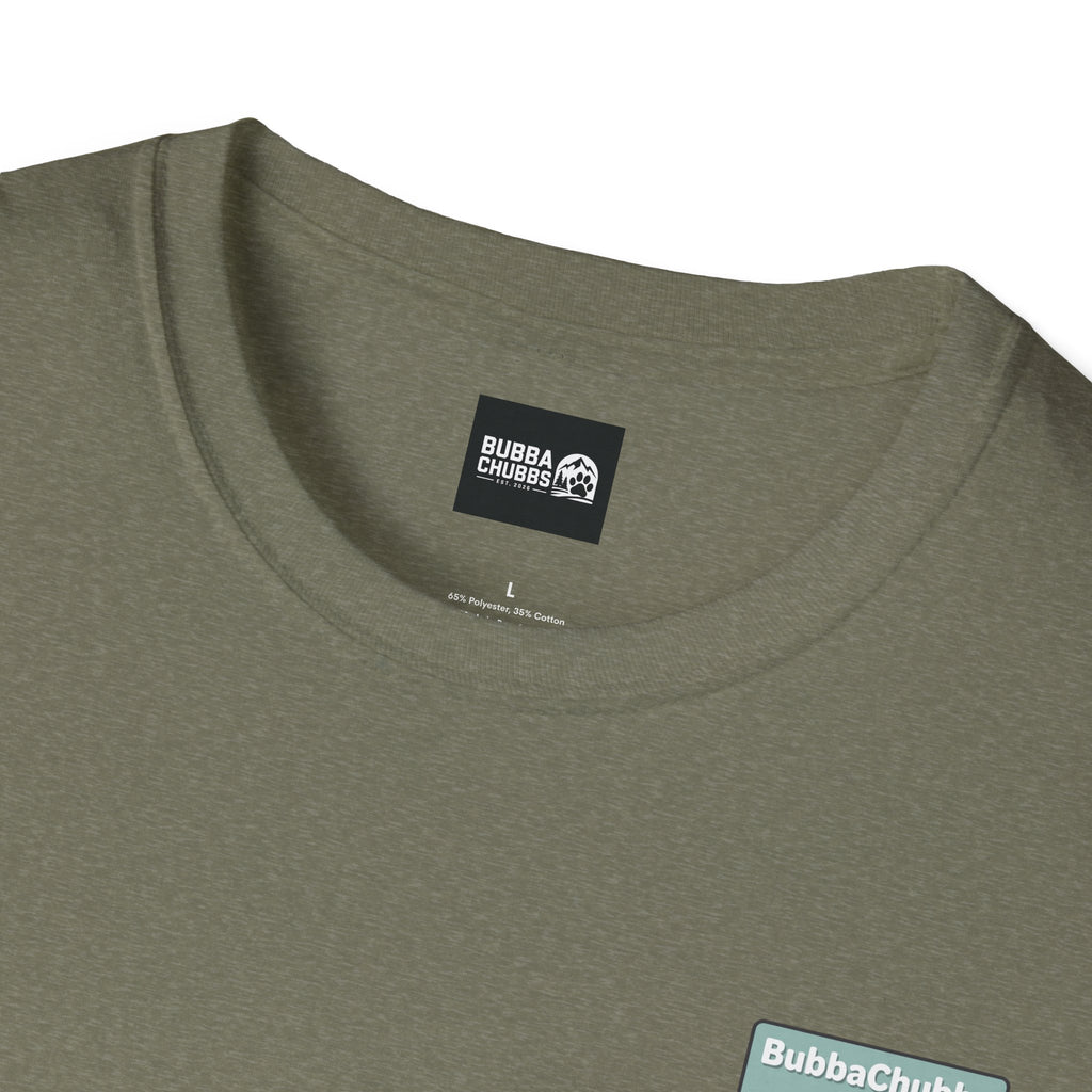 BubbaChubbs Logo front and Back Short-Sleeve Tee - BubbaChubbs Brand