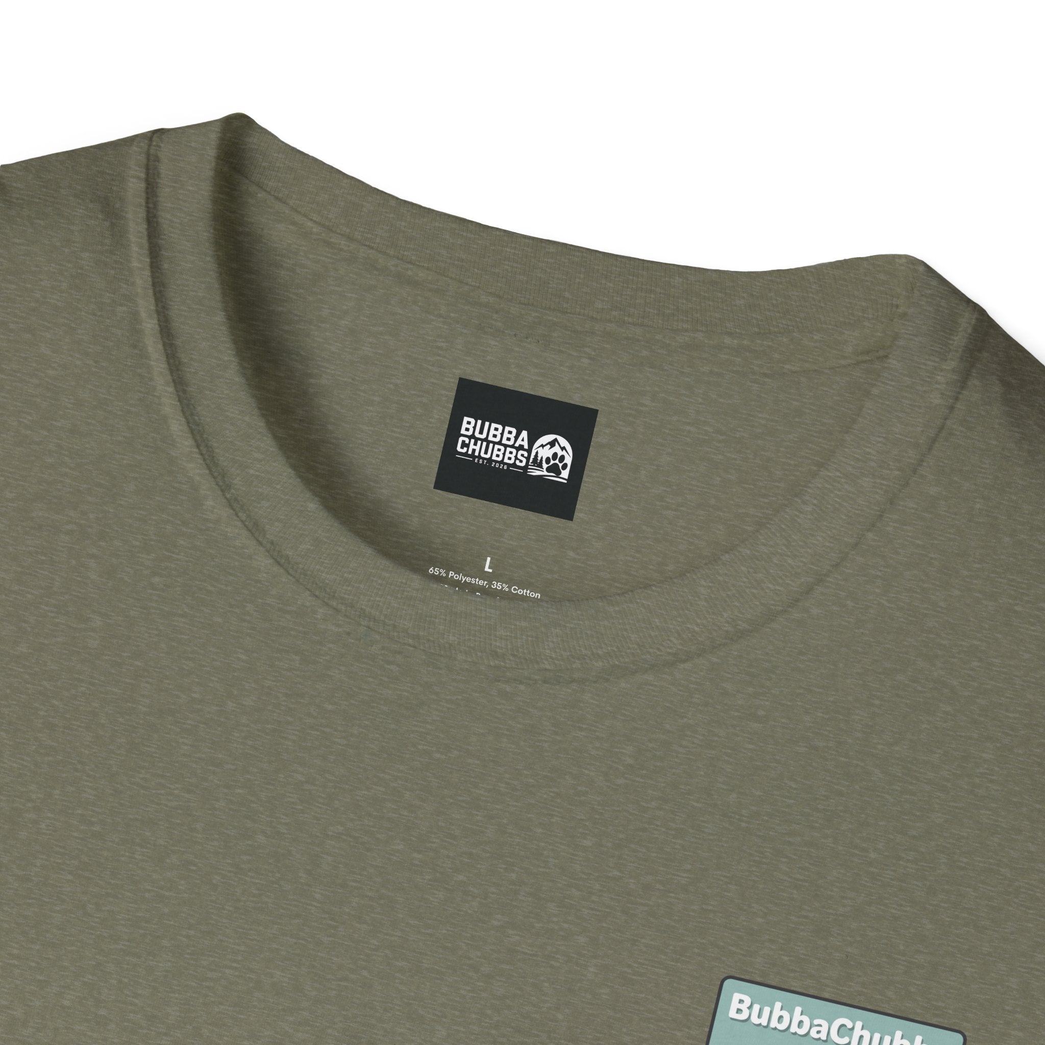 BubbaChubbs Logo front and Back Short-Sleeve Tee - BubbaChubbs Brand