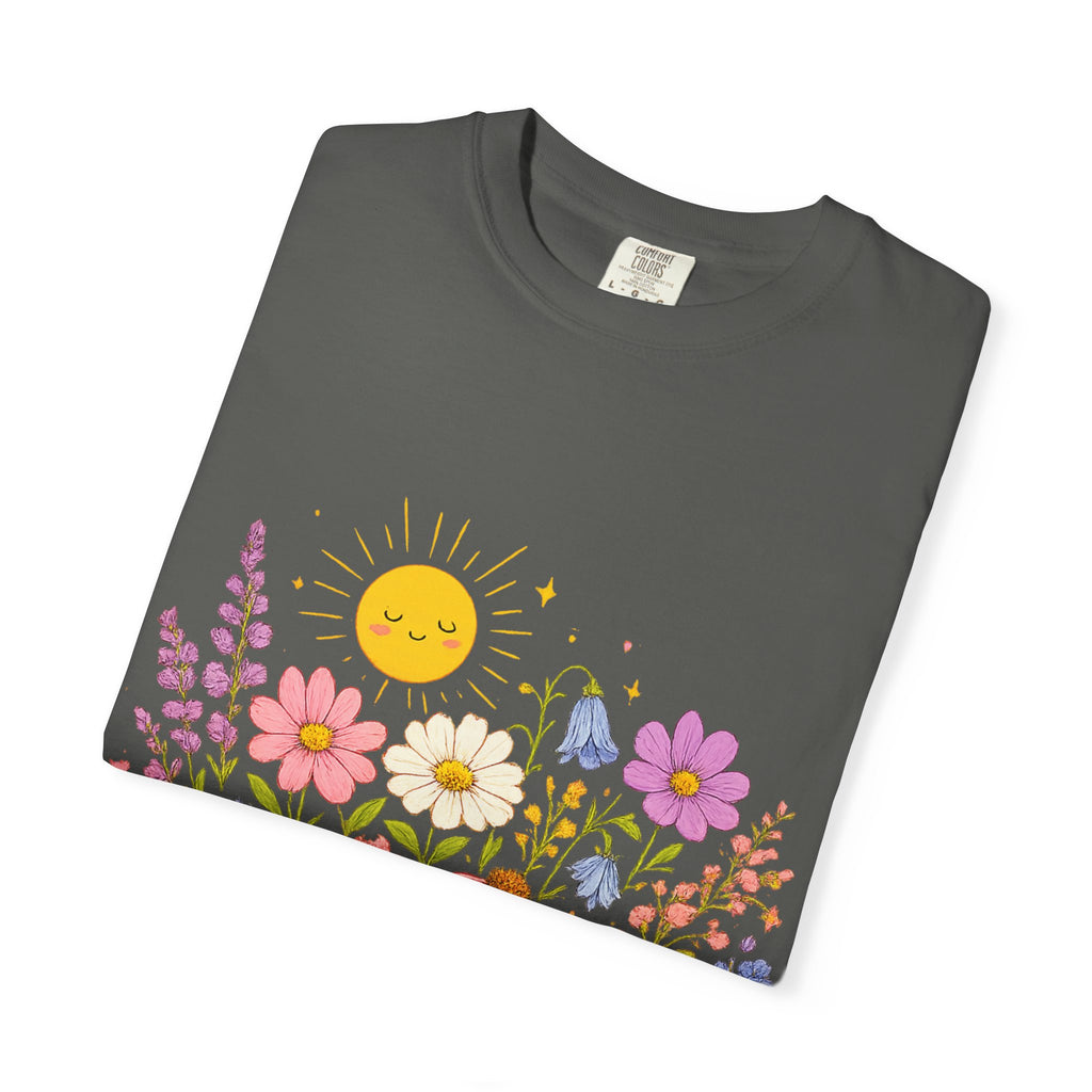 BubbaChubbs Sun Floral Style Tee Printify