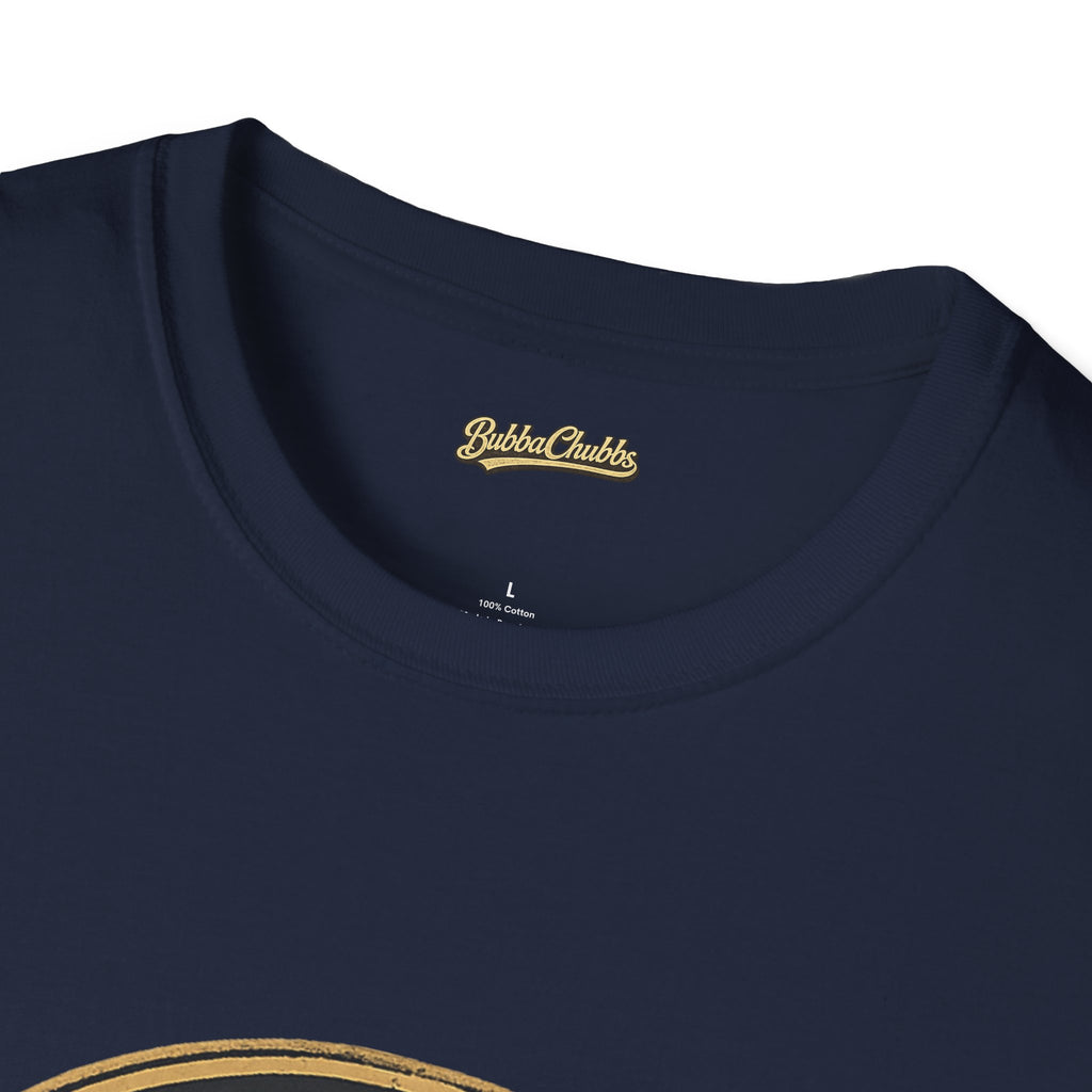 BubbaChubbs Logo Simple No Back Graphic Tee Printify