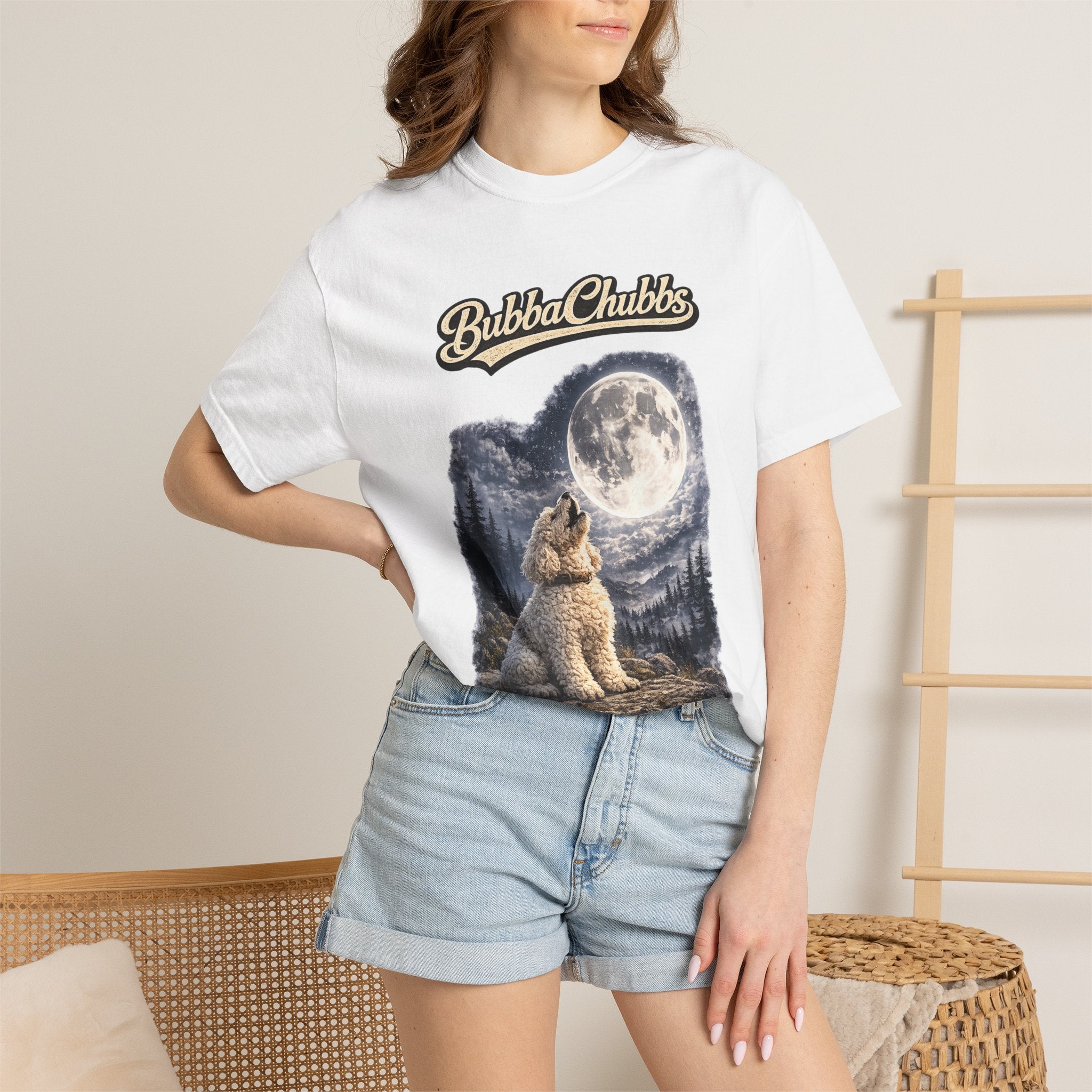 BubbaChubbs howling Style Tee Printify