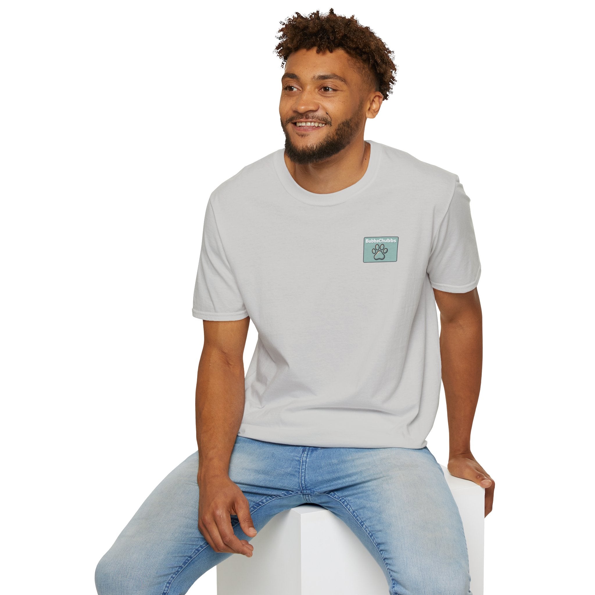 BubbaChubbs Logo front and Back Short-Sleeve Tee - BubbaChubbs Brand