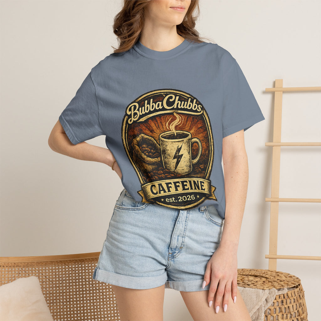 Coffee Jolt Graphic Tee | BubbaChubbs Get Out Stay Wild T-Shirt