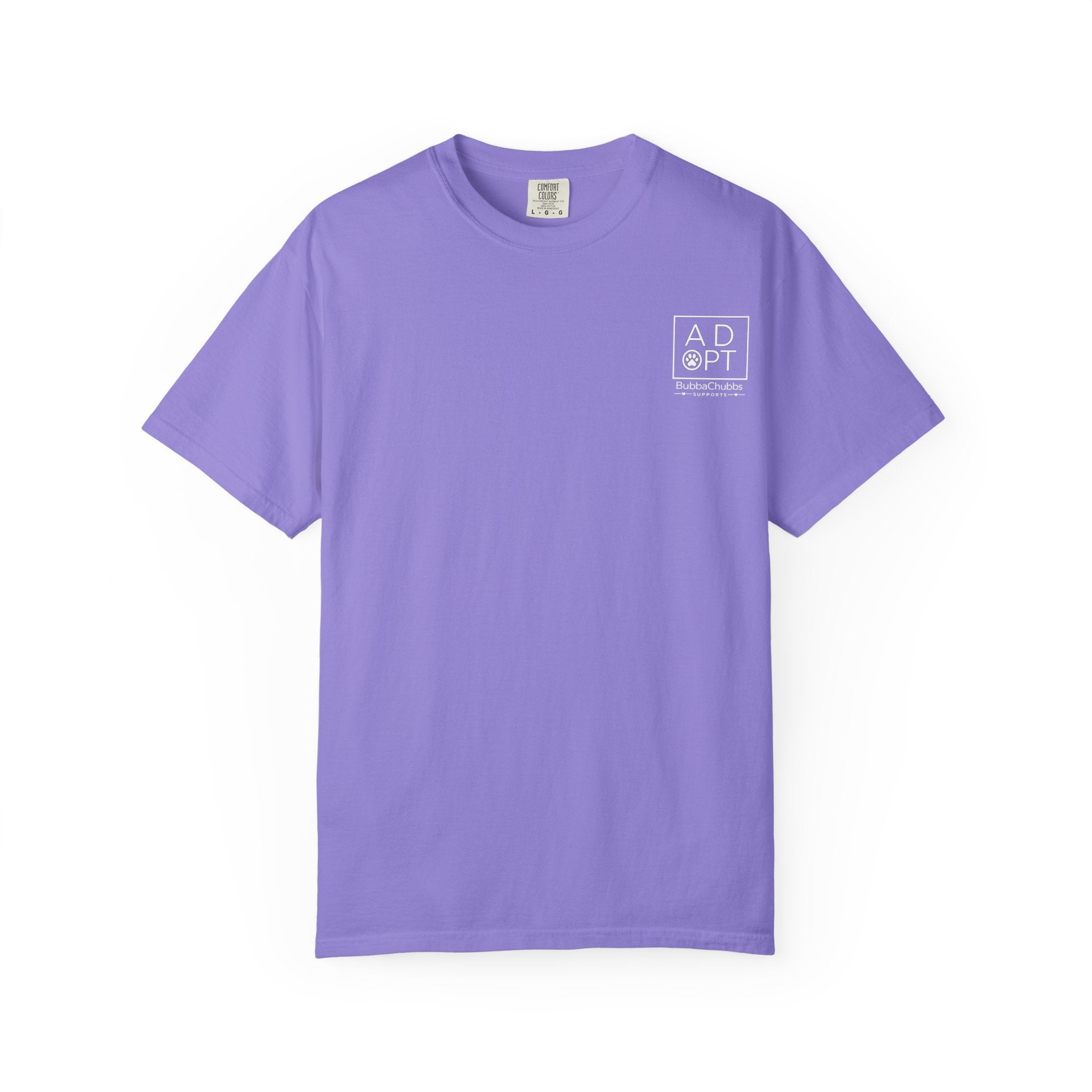 BubbaChubbs Adopt Support Tee - BubbaChubbs Brand