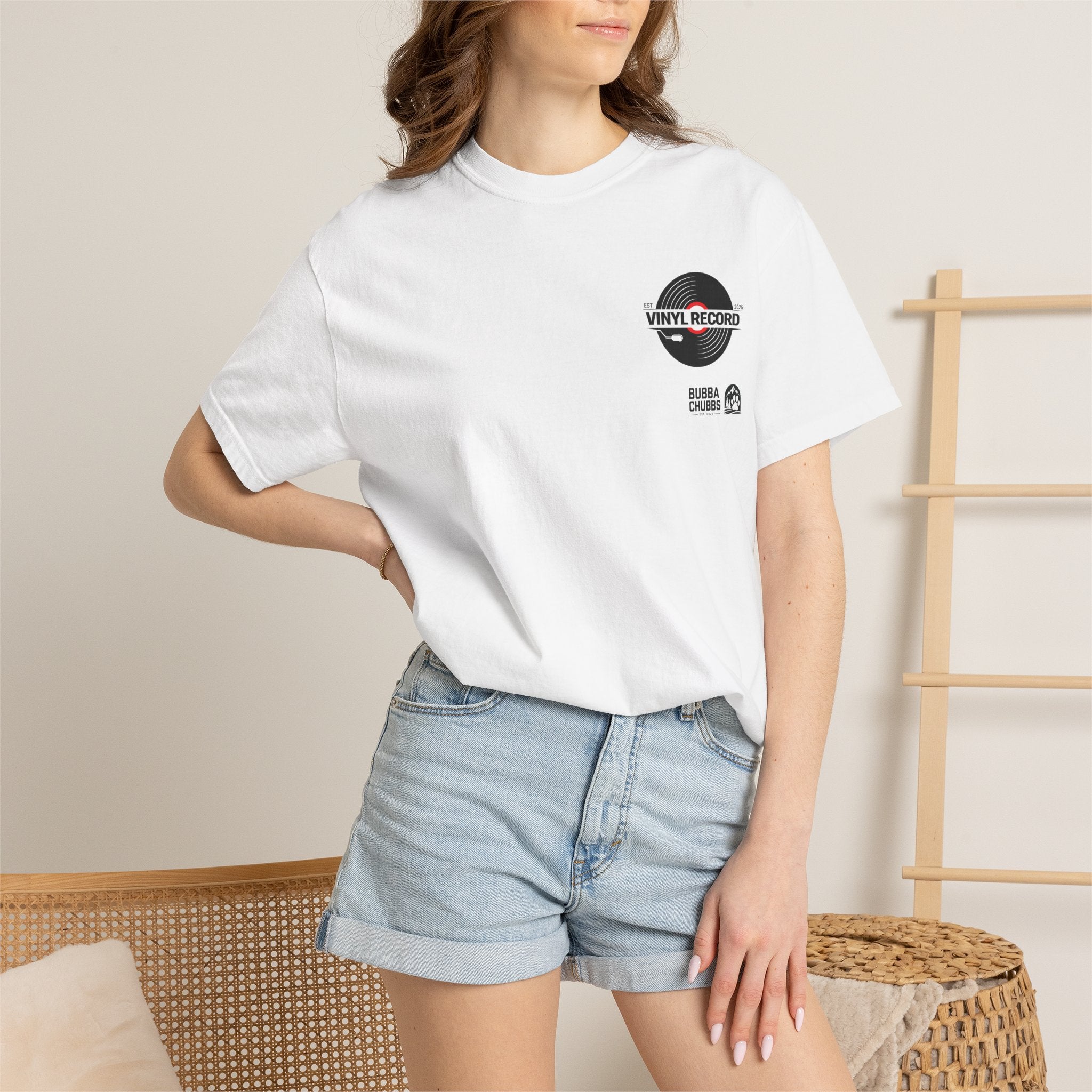 BubbaChubbs Vinyl vintage Tee - BubbaChubbs Brand