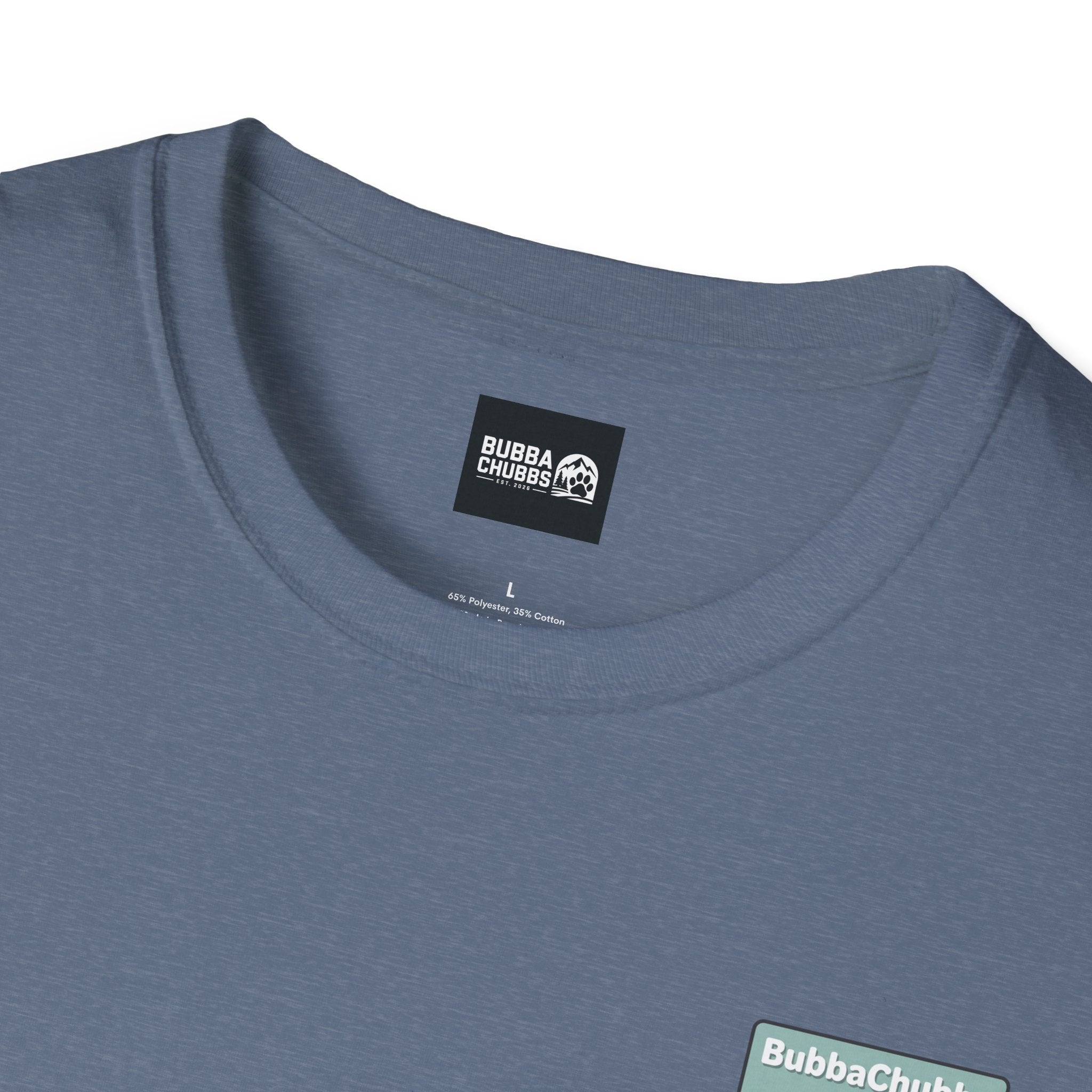 BubbaChubbs Logo front and Back Short-Sleeve Tee - BubbaChubbs Brand