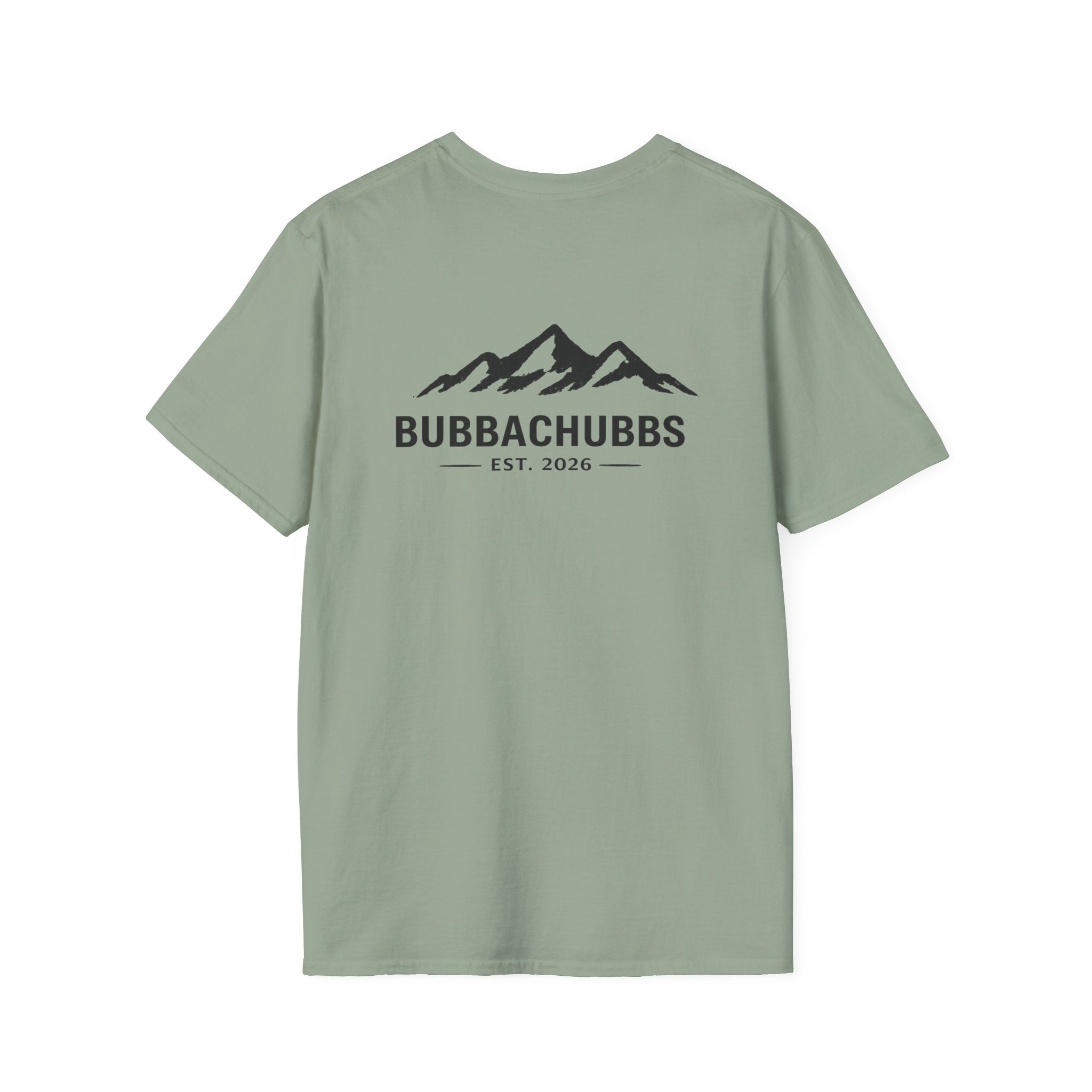 BubbaChubbs Mountain View Back Short-Sleeve Tee - BubbaChubbs Brand