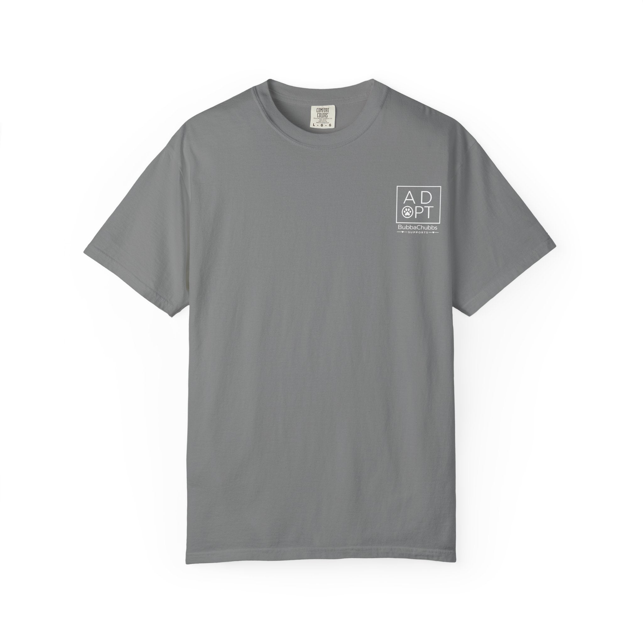 BubbaChubbs Adopt Support Tee - BubbaChubbs Brand