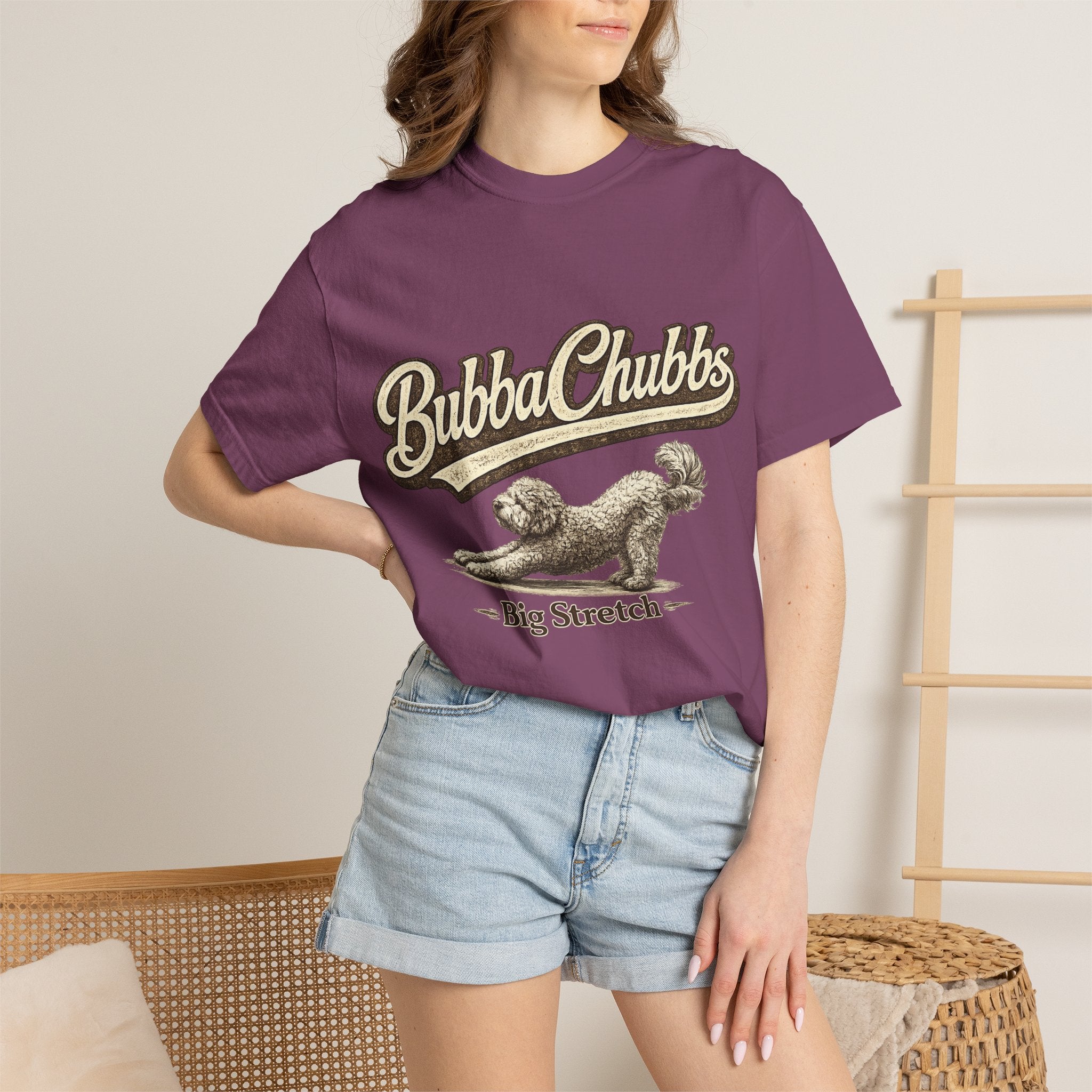 BubbaChubbs Vintage Stretch Support Style Tee Printify