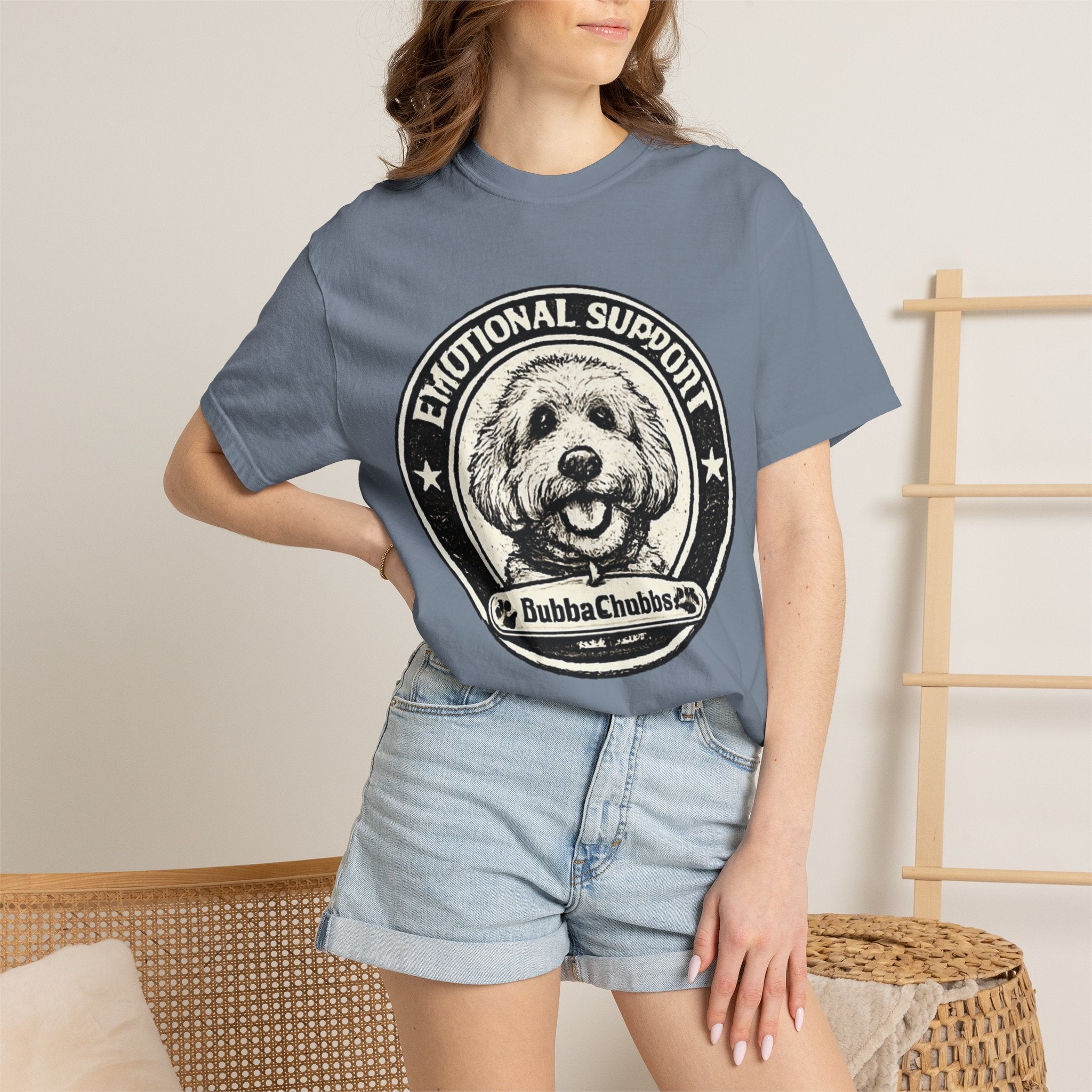 BubbaChubbs Vintage Emotional Support Style Tee Printify