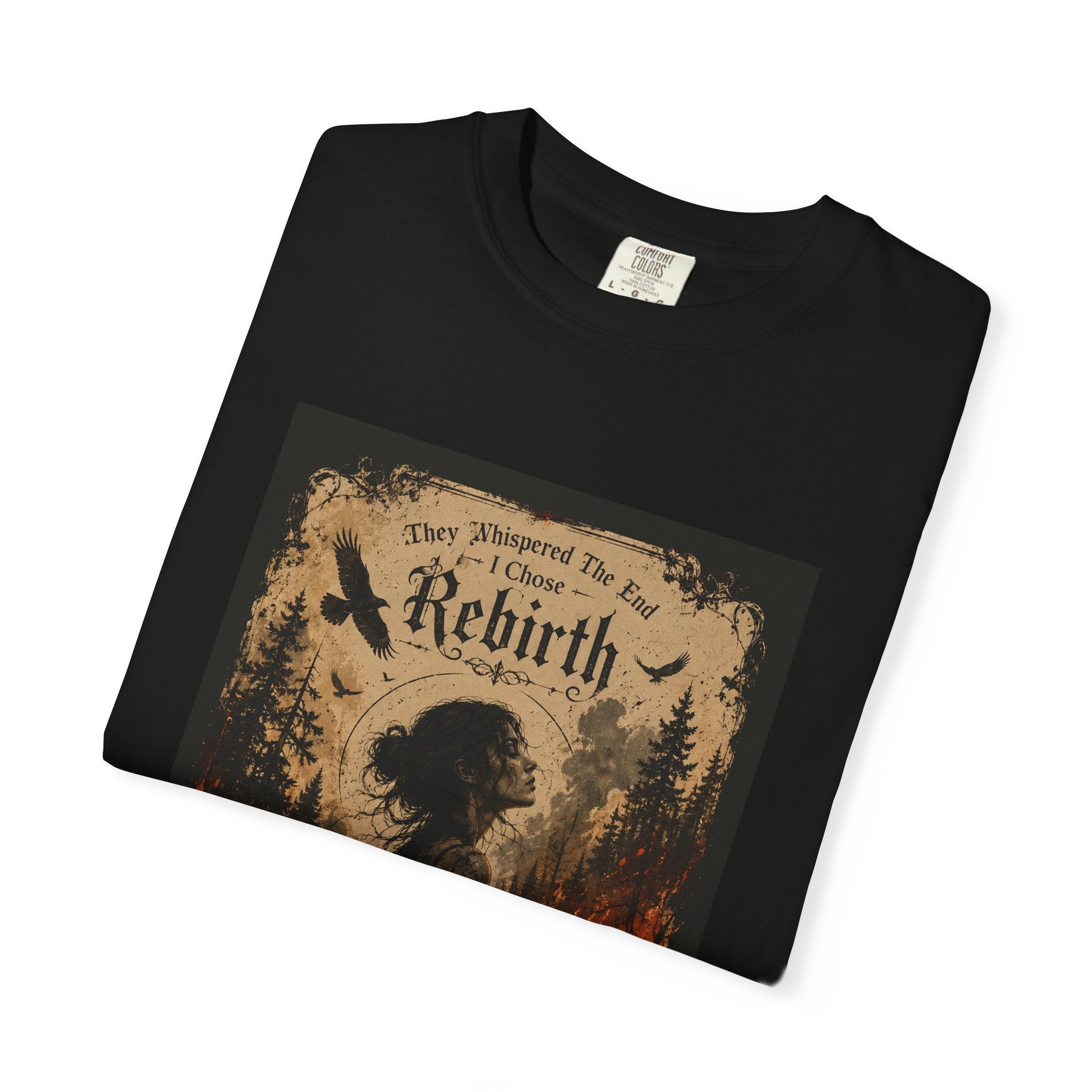 BubbaChubbs Goth Vibe Rebirth Style Tee Printify