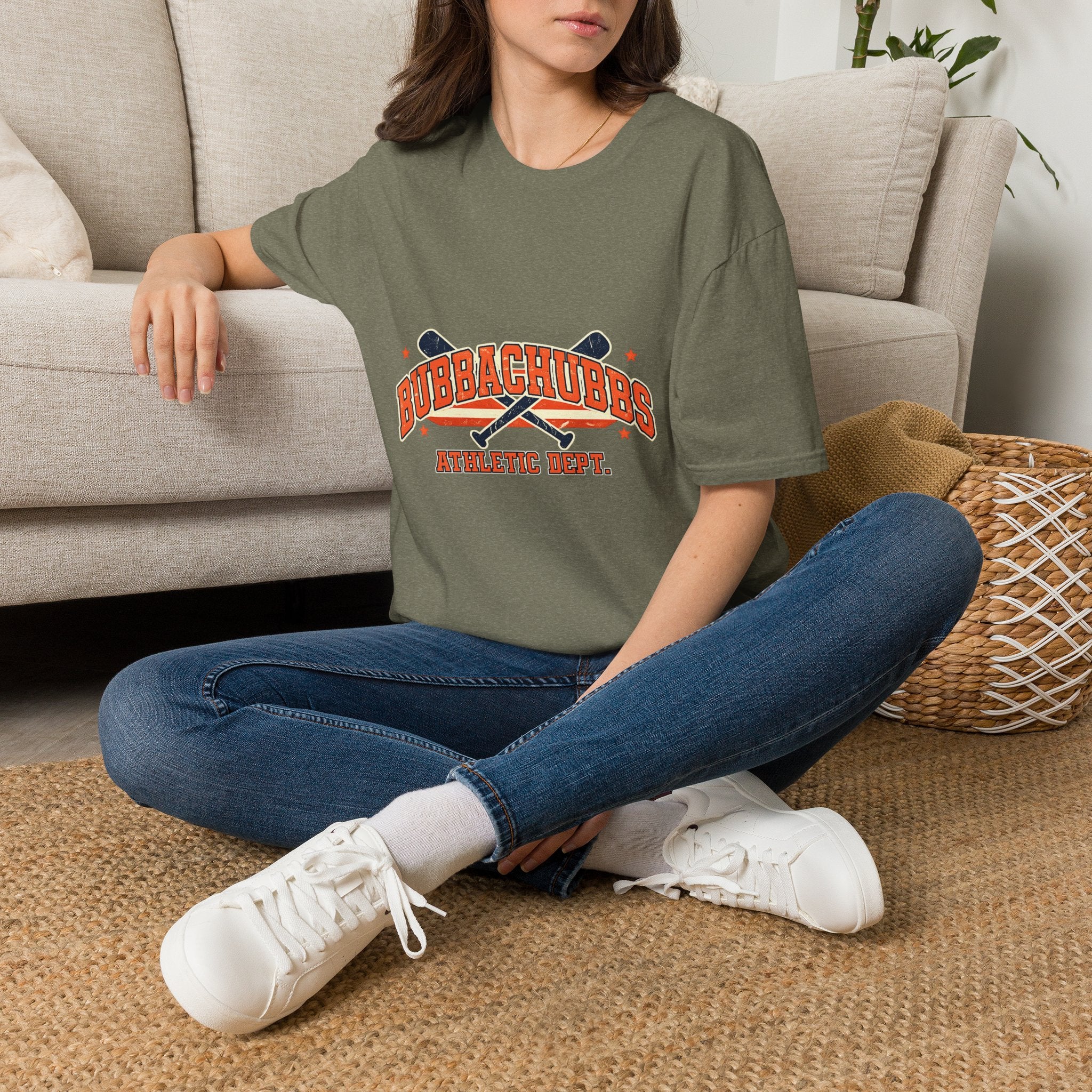 BubbaChubbs Athletic Logo Only T-Shirt Printify